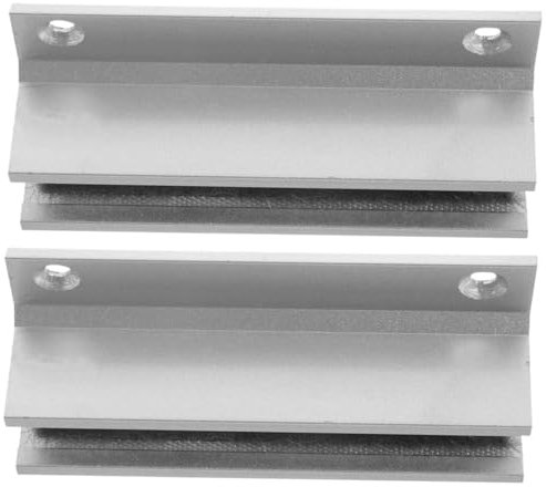 KONTONTY Schiebetürführung Unten Für Duschtür Und Glasschiebetür Aus Aluminiumlegierung Und Plüsch Sicher Und Verschleißfest