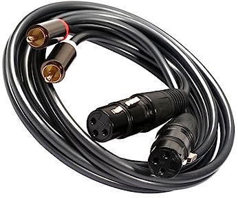 DOITOOL Dual- Auf Dual- Audiokabel - Auf 2-konverter Signal-patchkabel 366120-15 -