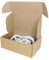 SelfHold Cardboard Shoe Boxes - Ideal For High Heels, Kids, Adults, Boots (Pack of 10, 350 x 230 x 130mm) (Shoes & Heels)
