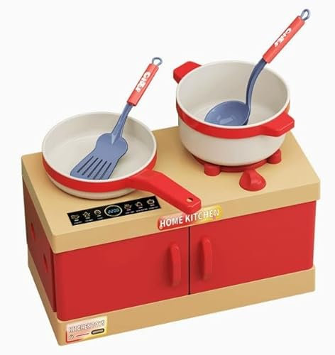 PQETBV Cocina Juguete, 72 Piezas Comida Juguete Cocinita con Ollas y Sartenes, Juego de Juguetes de Cocina, Juego de rol Cocina Juguete, Juguetes Montessori Educativos Niños 3 4 Años