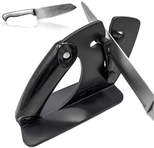 Messerschärfer: Messerschärfer Profi Schärfen 15-45 Grad, Profi-Messerschärfer mit Bewegliche V-Klinge, Messerschleifer Messer schärfen für Raue und Feine Messerschärfer Knife Sharpener