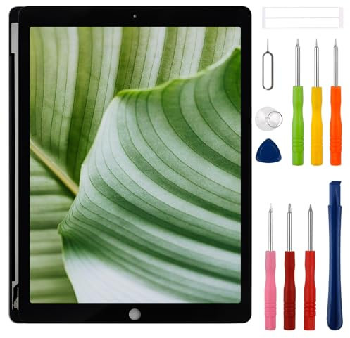 swark Nuevo LCD Touch Screen Digitizer Assembly Reemplazo para iPad Pro 12.9 1st 2015 A1584 A1652 con kit de herramientas de reparación actualizado-negro