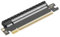 CERRXIAN PCIe 5.0 x16 Riser Card,PCI Express 5.0 16X Extension Slot Protection Test Card,für Computer 1U/2U/3U/4U Server Gehäuse, 180 Grad