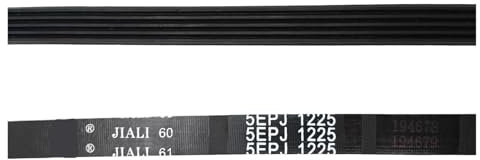 TPLEJCFN Washing Machine Drive Belt Washer，compatible For HOOVER， 41021973 41039460 1225J5 5EPJ1225(2pcs)