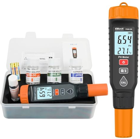 Elitech PHM-230 Professional Digital pH Pen Meter for Water and Solutions