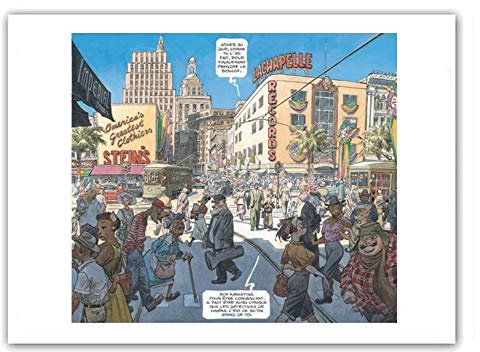 ZigZag Editions Poster Offset Blacksad, City Talk (35,5x28cm)