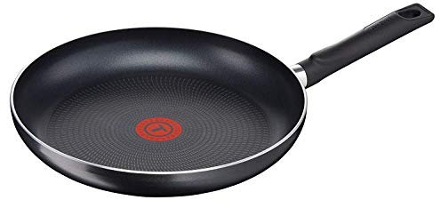 Tefal Logics Frying Pan, Stainless Steel, Black, 24cm