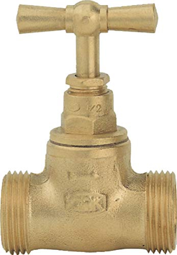 robinet d'arrêt - double mâle - sans purge - nu - 15 x 21 - grk 102-8f