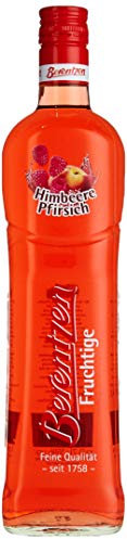Berentzen | Himbeere Pfirsich | Reinste Destillate, vereint mit dem Geschmack von fruchtig-süßen Himbeeren und Pfirsichen | Perfekt gekühlt pur oder als spritzige Cocktailzutat | 0,7L | 16% Vol.
