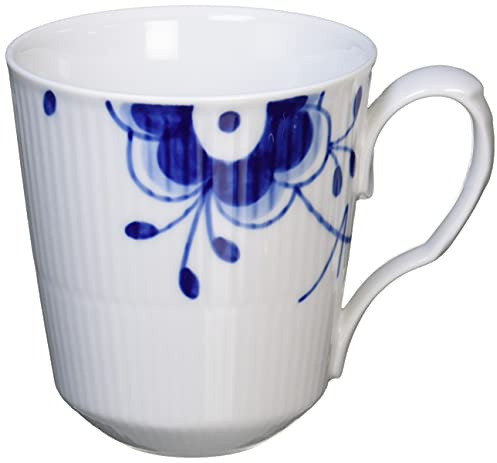 Blue Fluted Mega Becher 37 cl 2 Stück