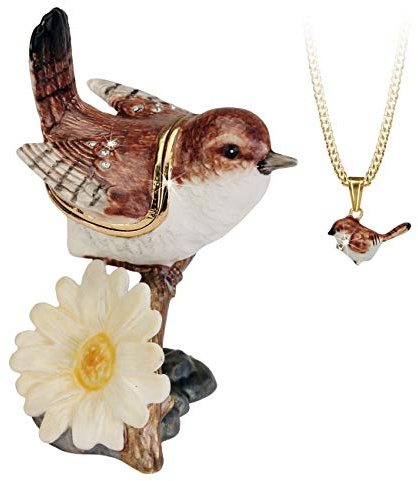 Arora Secrets from Hidden Treasures 1032 Wren Trinket Box