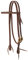 Weaver Leather Unisex-Erwachsene 5/8 S-PLY S-ADJ B/BND HDSTL, SB Working Tack Stirnband, gerade, Messing, einzelne Schnalle, Geölte Canyon Rose