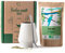 ORIGEENS KIT MATE avec Calebasse Maté, Bombilla, Yerba Mate BIO | Tasse Maté Céramique du Portugal | Coffret cadeau original