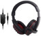 Casque de gaming Surround Sound Crystal Clear Surround Sound Casque de gaming avec microphone antibruit pour Nintendo Switch, 3DS, PSP, ordinateur portable, iPad, téléphone portable (rouge)