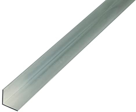 Alberts 497934 Winkelprofil | Aluminium, natur | 1000 x 15 x 15 mm | 10er Set