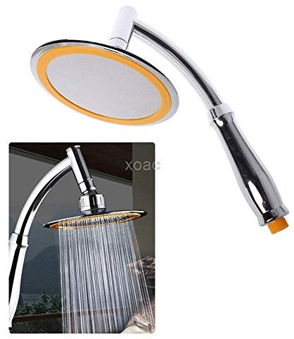 SlimpleStudio shower head Bathroom Rainfall Ionic Nano Shower Head Round Chrome Ultra-thin 360 Swivel handheld head