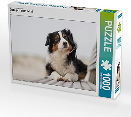 CALVENDO Puzzle Gibt's jetzt einen Keks? 1000 Teile Puzzle quer | Lege-Größe cm Foto-Puzzle für glückliche Stunden