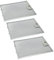 vhbw 3x Filter Metallfettfilter Dauerfilter kompatibel mit Neff D9910N0/02, D9910N0GB/01, D9920N0/01, D9920N1/01 Dunstabzugshaube, Metall