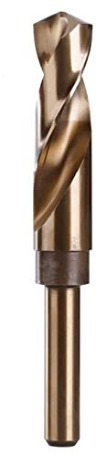 M35 HSS-CO Kobalt Industrial Grade Twist Bohrer 13,5-30mm 1/2 Zoll reduzierte Schaftbohrer für Metall Edelstahlbohrungen-22,5 mm