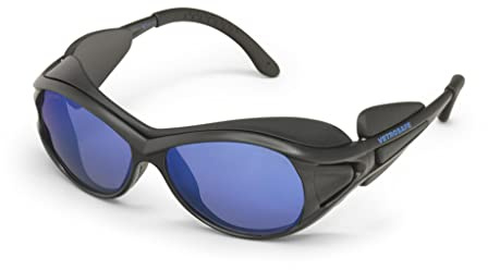 VetroSafe X1 Defender Glassworking Z87+ Schutzbrille für Flammenarbeiten, Lampworking, Glasblasen, 95% IR-Block, Blaulicht-Block, Blitz-Blaue Linse