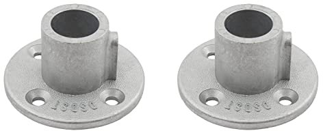 TTZEZE Rohrverschraubungen, 3,8 cm (1 1/4 Zoll), ohne Gewinde, Aluminiumlegierung, Rohrbogen / T-Stück für Steampunk, Vintage, DIY-Rohrdekor-Projekt, Regalhalterung, Sanitärrohr, Dekor, Möbel,