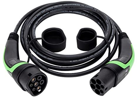 EV Power - Type 2 Extension Cable (Type 2 to Type 2 Extension Cable - 10M, 32amp)