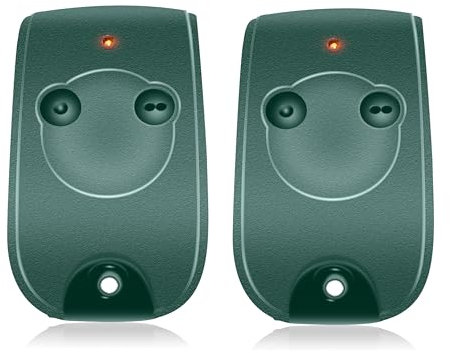2 x 1841026 Télécommande Motorisation Portail Portes de Garage NS 2 Canaux 433.42MHZ Garantie de 3 Ans