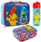 Pokémon Kids Childrens Lunch Box Set – Insulated Lunch Bag, Multicompartment Lunch Box & 540ml Water Bottle - School Travel Lunch Food Set, BPA Free