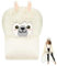 Plüsch Lama Alpaka Geschenk für Frauen,147x119 cm,Tragbare Decke Lama Alpaka Geschenke Sofadecke Kuscheldecke,für den Hausgebrauch oder als Geschenk (Beige)