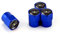 WxsYFFS Ventilkappen Ventildeckel Reifenventilkappen 4 Stück Kompatibel mit für VW ABT R Line Polo Golf Passat B5 B6 B7 Legierung Metall Luftventilkappen,B