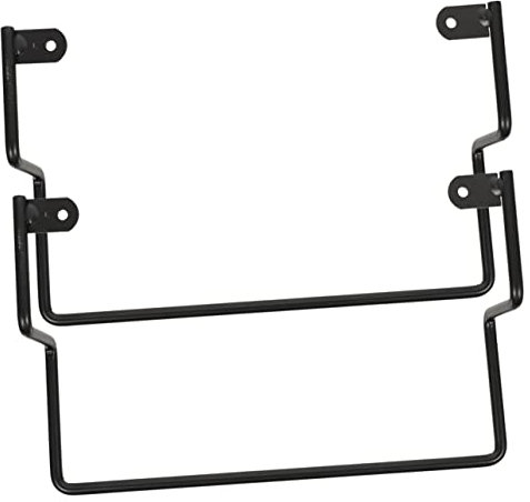 BESTOYARD Matratzenstopper Eisen rutschfest Bettrahmen Matratzenhalter 2 Stück 8x60x280mm Robust Für Anti Rutsch Matratzenfixierung