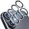 Giftorld [3 Pack Camera Lens Protector for iPhone 16/16 Plus,9H Tempered Glass,Anti-Scratch,Case Friendly,Night Circle,No-Bubble HD Clarity,Full Cover