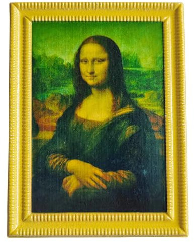 Kühlschrankmagnet Mona Lisa Louvre Museum Paris Frankreich Reiseerinnerung 3D Dekoration Magnet selbstklebend Handwerk