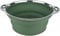 C.A.O. - Saladiers pliables en silicone 2,50 litres, en silicone & inox - Couleur Vert - Longueur 28 cm - Largeur 24 cm - Hauteur 11,5 cm