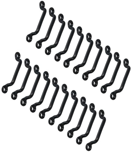 AB Tools 32mm Webbing Strap Bridge Securing Steel Staple Bracket Buckle