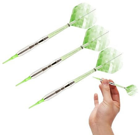 Soft Tip Darts 3pcs - Farbverlauf Professional, Safe Tipps, Bunte Dart