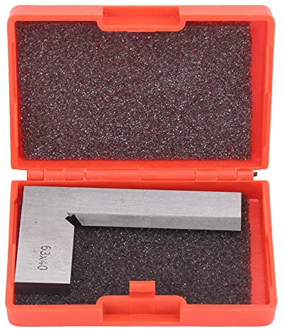 Règle d'Équerre à Tranche de Couteau, Acier Inoxydable 63x40mm, Outil de Mesure Indispensable - Haute Précision, Résistance à la Corrosion, Pour Construction et Ingénierie