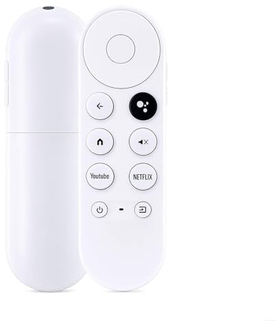 Google Chromecast Replacement Voice Remote Control for GA019/20/23, Compatible with Google TV Streamer 4K