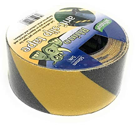 50MM X 5M Yellow/Black Anti-Slip Tape