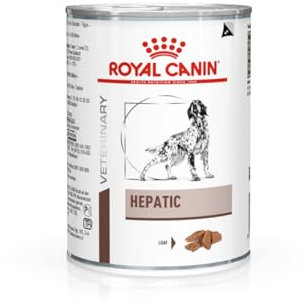 ROYAL CANIN Veterinary HEPATIC Mousse | 12 x 420 g | Diät-Alleinfuttermittel für ausgewachsene Hunde | Kann dabei helfen die Leberfunktion bei chronischer Leberinsuffizienz zu unterstützen