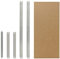 shelfplaza® HOME 60x40cm Fachboden-Set komplett für Steckregale in verzinkt/HDF-Fachboden/zusätzliche Fachböden für Schwerlastregale