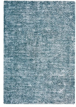 KADIMA DESIGN Teppich Etna 110 Petrol 160cm x 230cm Handgewebter Teppich, hervorragende Qualität, aktuelle Farben