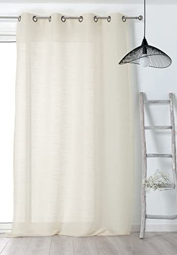 Linder Uni, Jute, Ecru, 150 x 240 cm