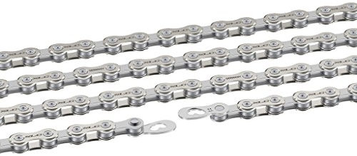 XLC CC-C06 E-Bike 11-Fach Kette//124 Glieder, Ausführung:Silber, Dimension:1/2×11/128´´
