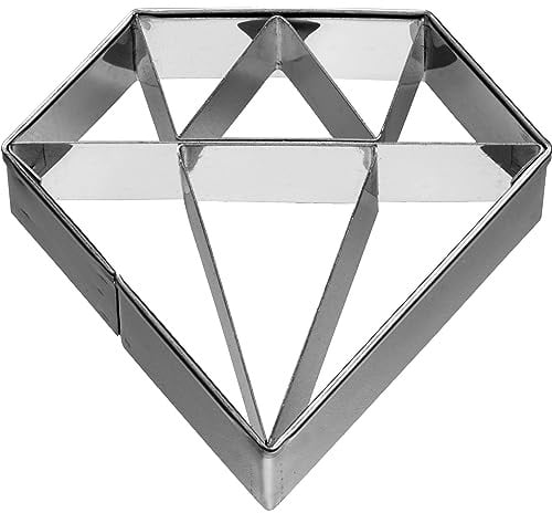 Ausstechform | Diamant Edelstahl, 6 cm