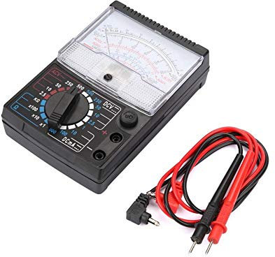 Multimetro, puntatore analogico multimetro Tester di tensione CC a corrente alternata multitester Puntatore per strumenti didattici fisici ecc. Multimetro