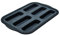 Zenker 685535 Moule à financier en silicone fibre de verre, moule mini cakes, moule pour 6 financiers, moule à gâteau, Silicone, Fibre de verre, Nylon, Gris, 26,2 x 22 x 3,1 cm
