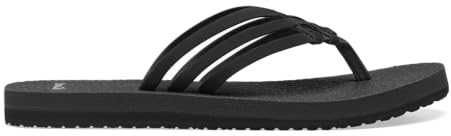 Sanuk Damen Yoga Sandy MetallicFlipflop