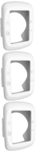 Angoily 3stücke Edge Schutzhülle Weiße Protective Watch Shell Für Smartwatches Leicht Zu Installieren Schützt Vor Kratzern Und Schmutz Präzise Ausschnitte