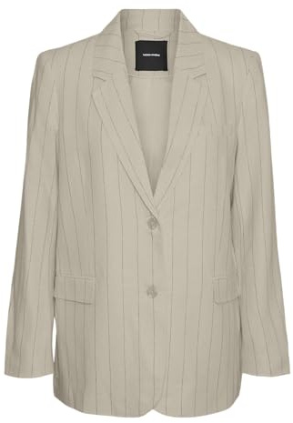 Vmmindy Ls Loose Linen Blazer Mix Noos